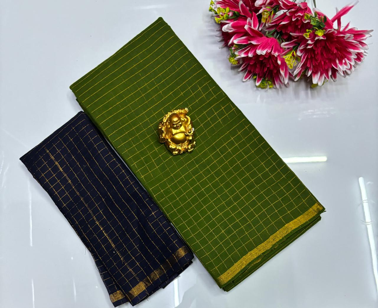 Madurai Sungudi Cotton Sarees (Mehanti)