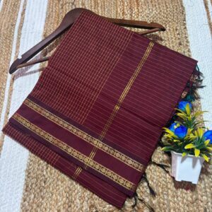 Arani Checked Cotton Sarees