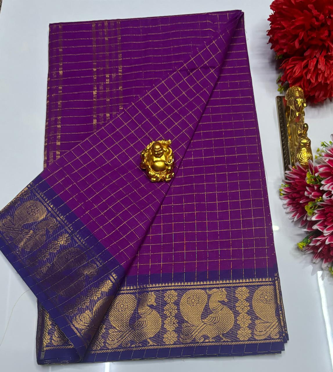 Madurai Sungudi Cotton Saree