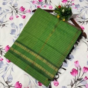 Arani Checked Cotton Sarees